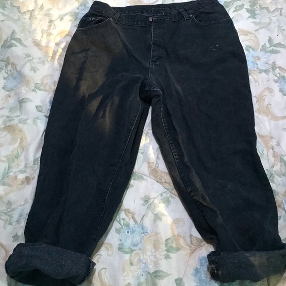 lee womens black jeans (mom jeans) - Picture 4 of 8